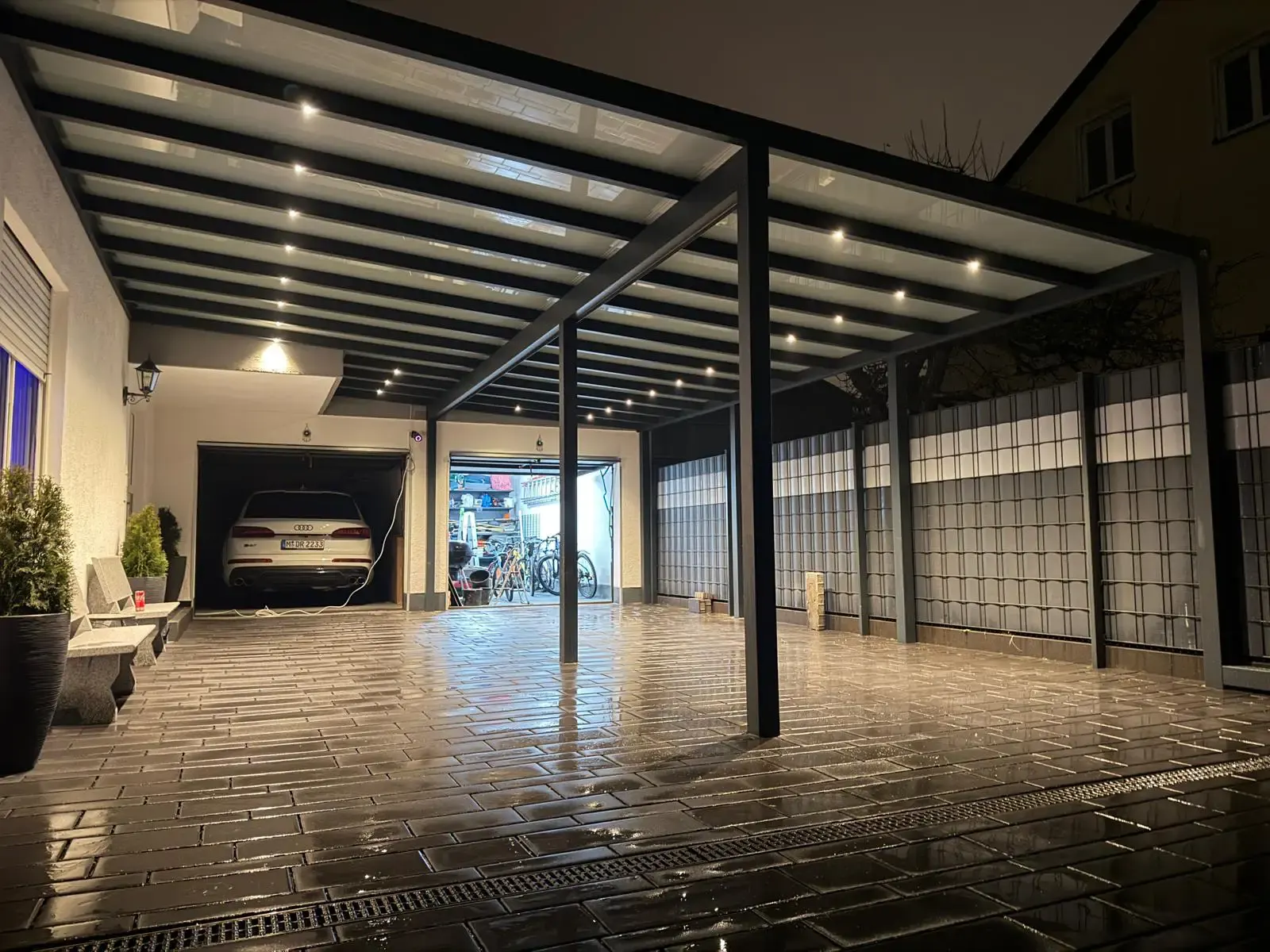 Carport – Projektfoto