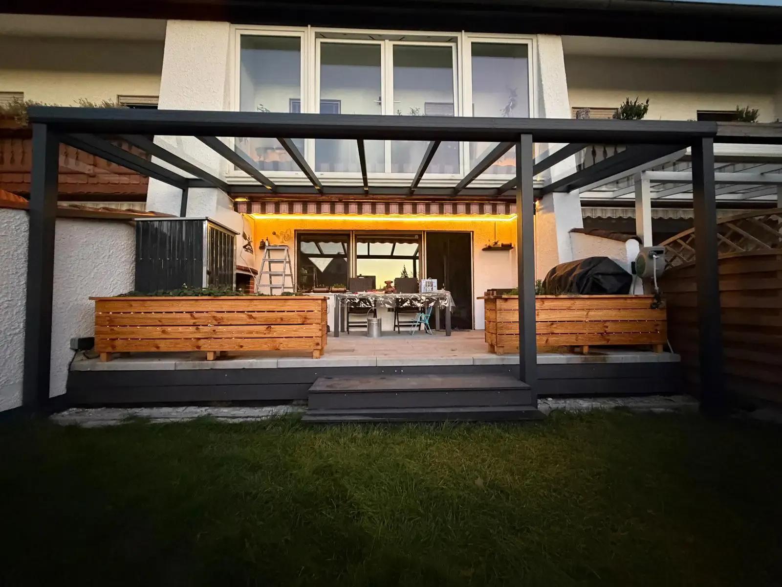 Terrassenüberdachung in Obermeitingen bei Augsburg