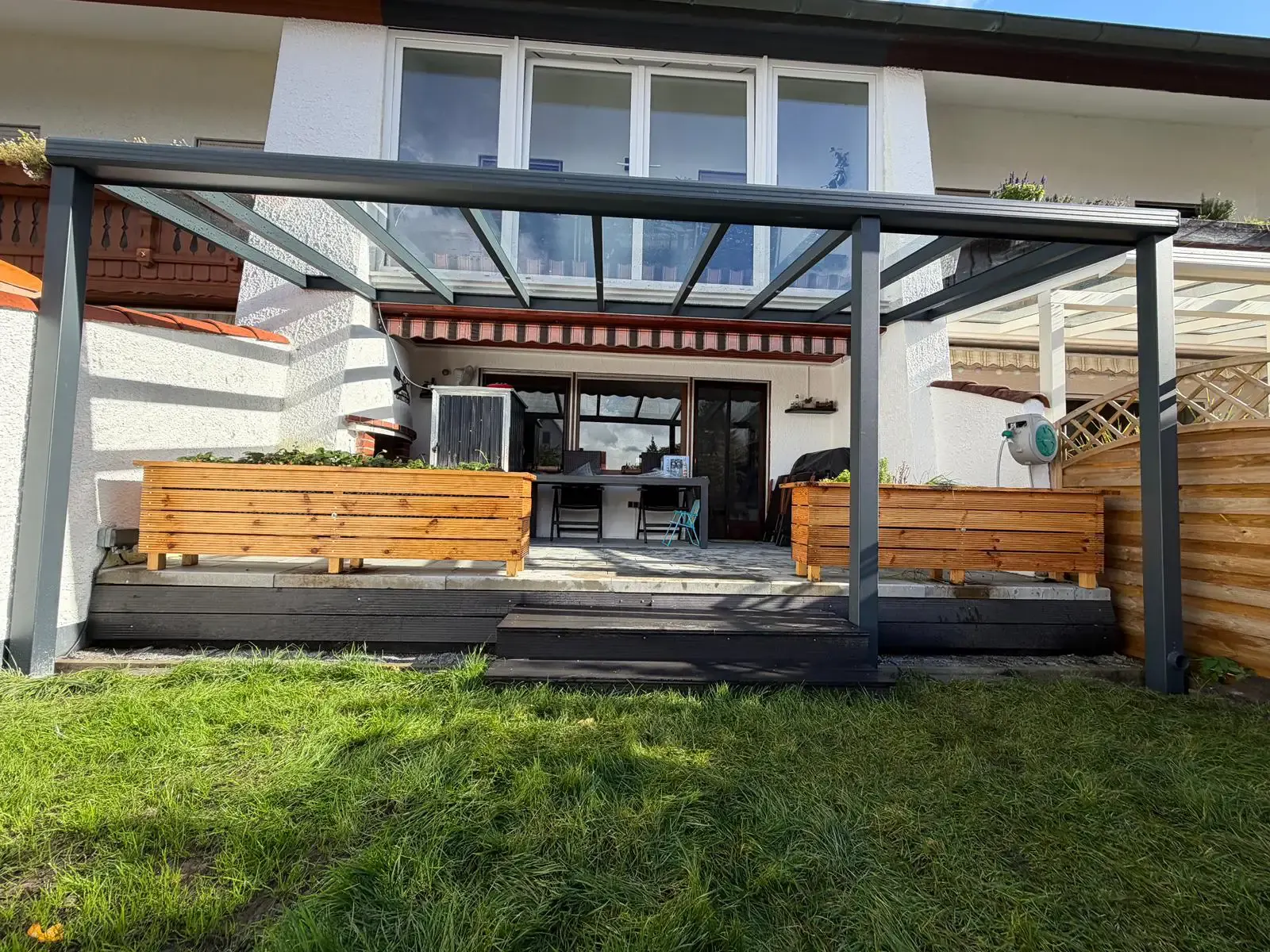 Terrassenüberdachung – Projektfoto